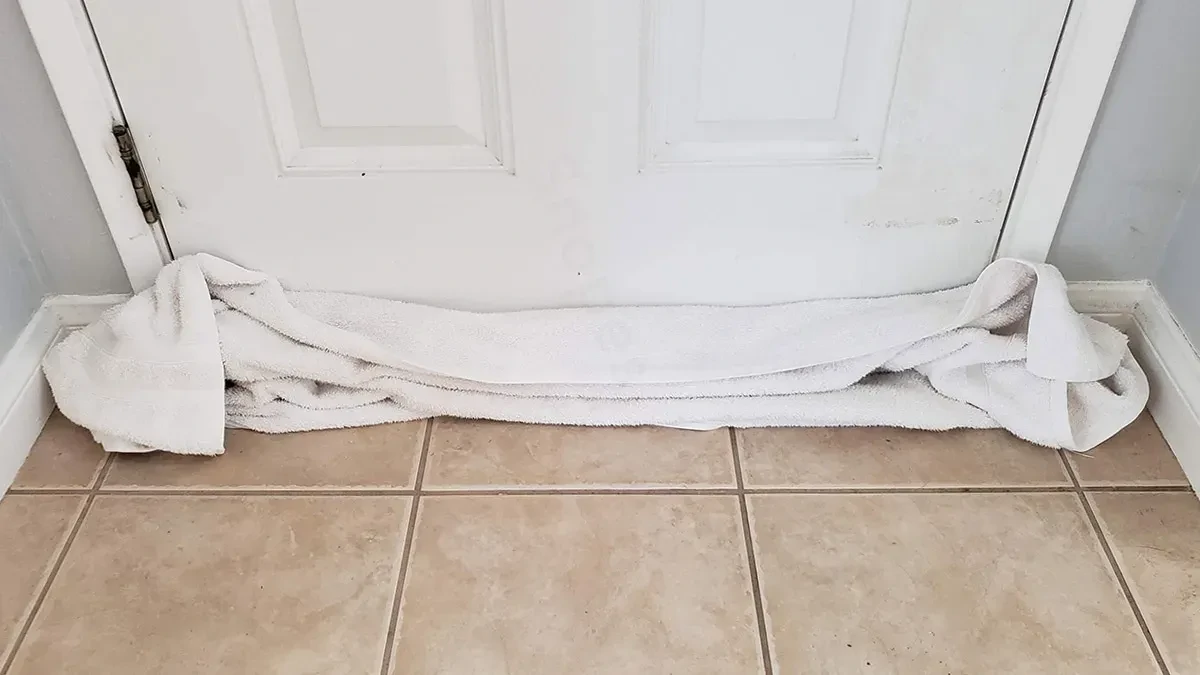 How to Secure Your Hotel Room Door with a Towel