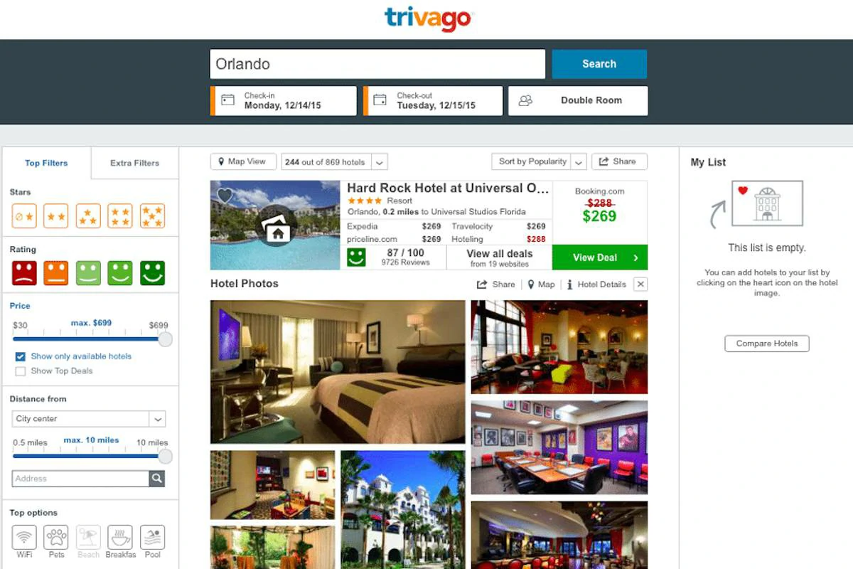 How to Find Good Deals on Trivago Hotels